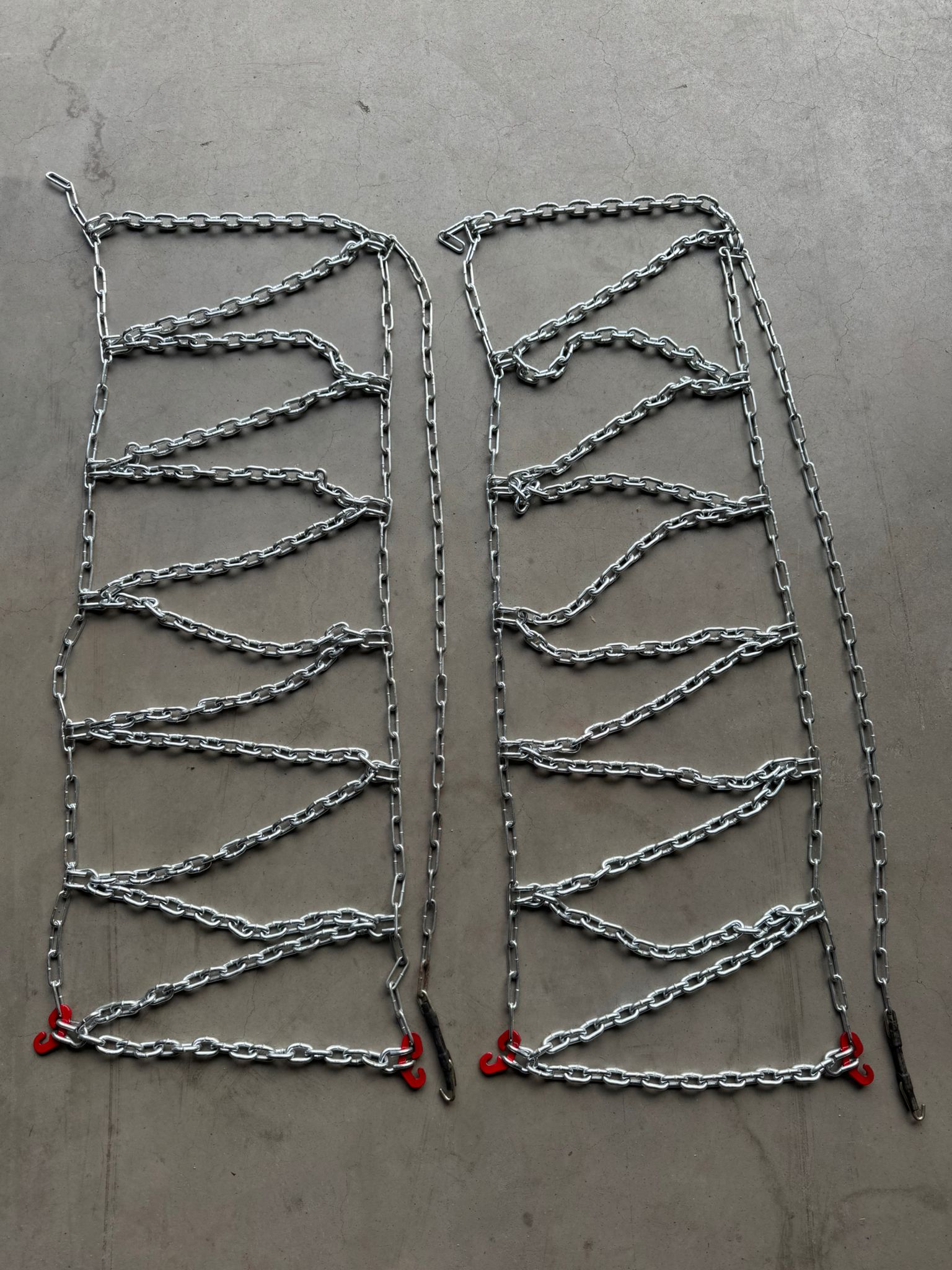 Satz Schrägspurschneeketten 16x7.50-8