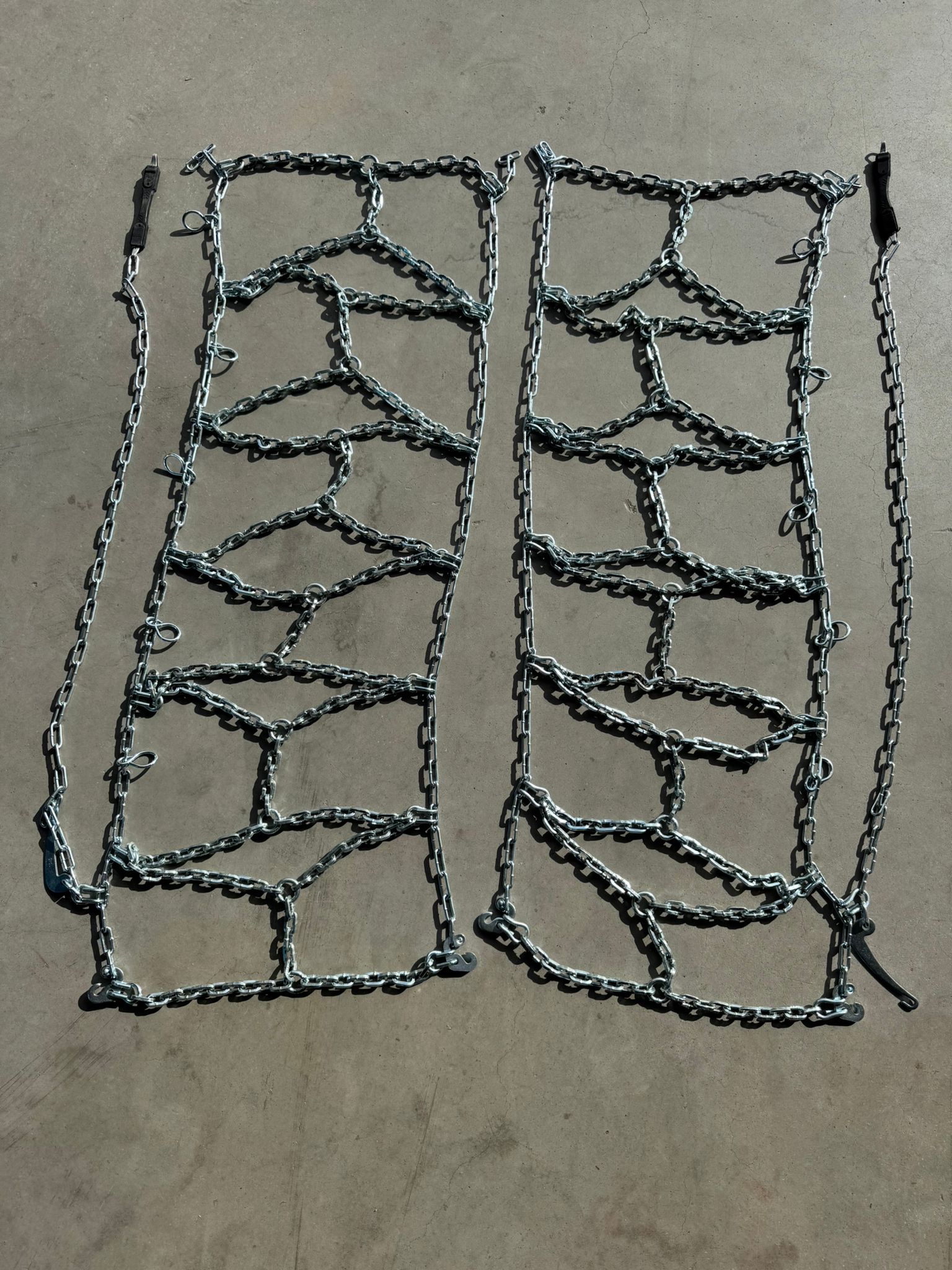 Satz Kreuzspurschneeketten 18x9.50-8