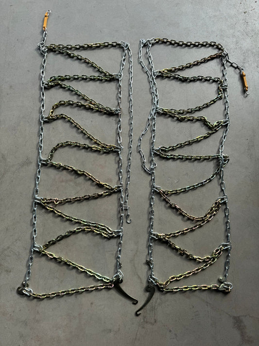Satz Schrägspurschneeketten 20x8.00-8