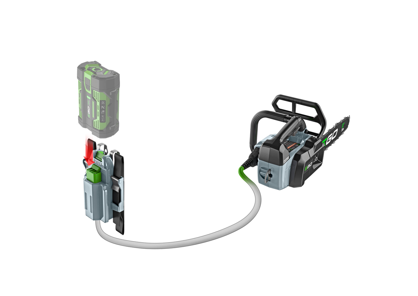 EGO CSX3002 PRO X 30cm Baumpflegekettensäge KIT