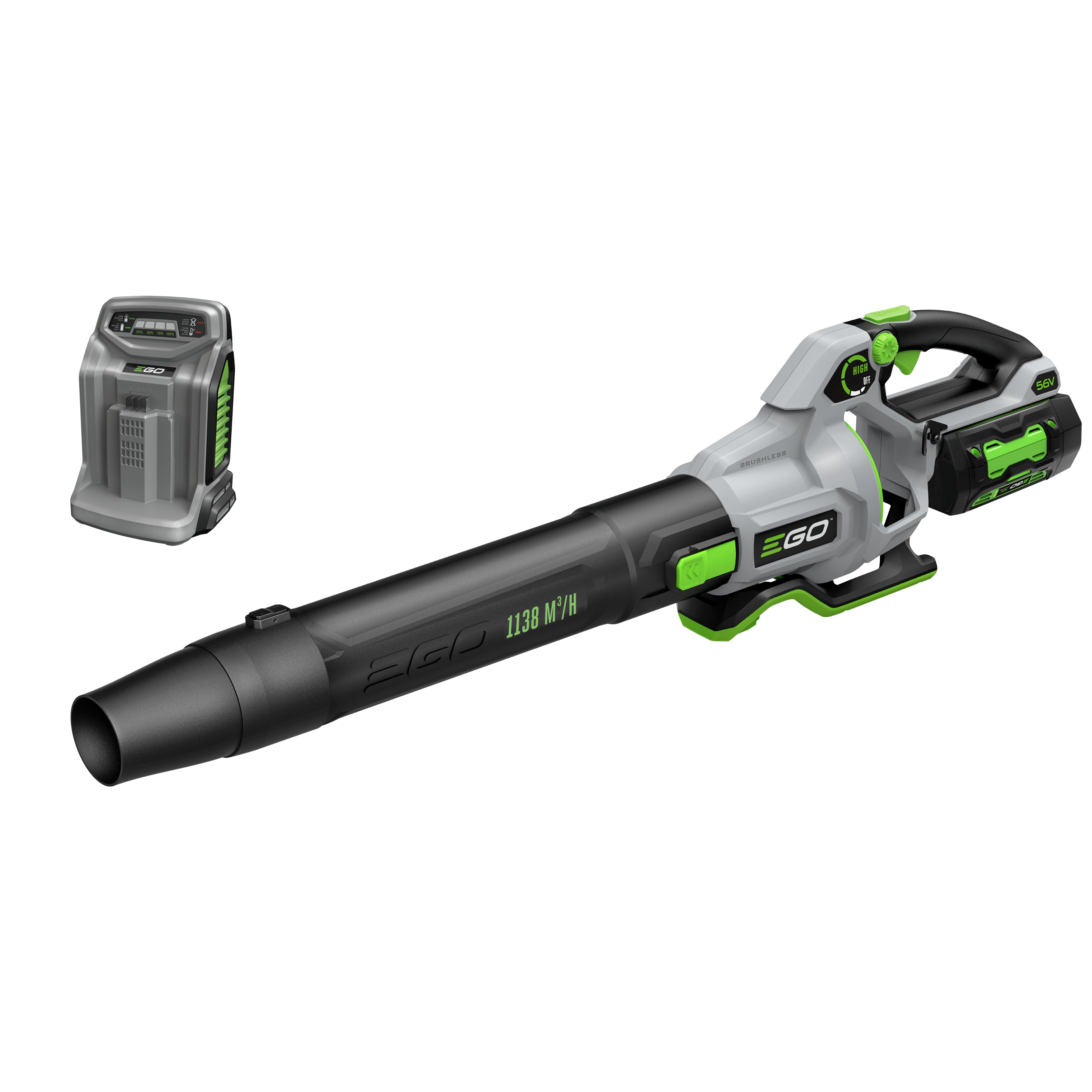 EGO LB6704E Akku Blasgerät KIT